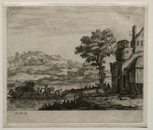 Il traghetto da Jan Josephsz van Goyen