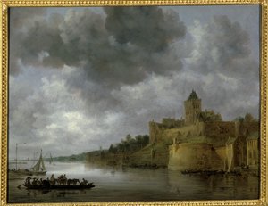 Il Valkhof a Nimega da Jan Josephsz van Goyen