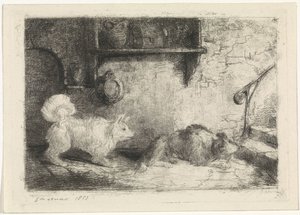 Due cani da Jan Karel Jacob de Jonge