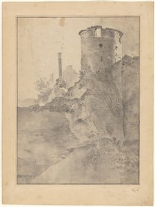 Veduta di una torre rotonda all