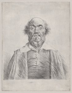 Busto di un uomo anziano da Jan Lievens