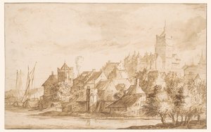 Vista su Kleef da Jan Lievens