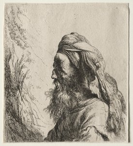 Testa di un orientale, 1600s