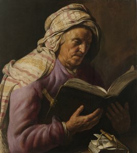 Vecchia donna che legge, 1626-1633
