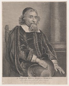 Ritratto di Ephraim Bonus, medico da Jan Lievens