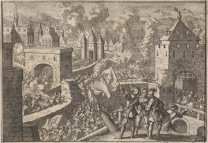 Conquista di Magdeburgo, 1631 da Jan Luyken (attributed to)