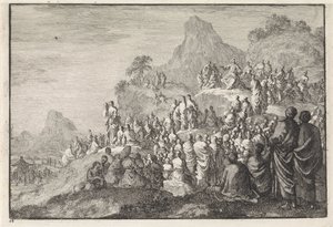 Discorso della Montagna da Jan Luyken