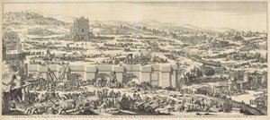Costruzione del tempio di Salomone da Jan Luyken