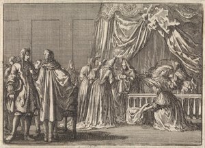 Nascita del figlio del re Giacomo II d