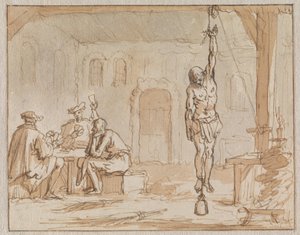 Geleyn il calzolaio viene torturato a Breda nel 1572 da Jan Luyken