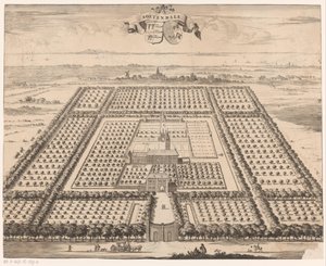 Veduta della tenuta di Soetendale da Jan Luyken