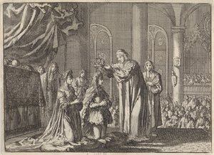 Incoronazione di Guglielmo III e Maria II Stuart da parte dell