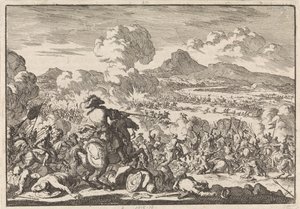 Vittoria del principe Eugenio sui Turchi al Tisza, 1697 da Jan Luyken