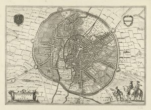 Piano di Leuven, 1581 da Jan Luyken