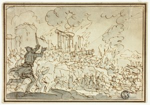 Assedio della fortezza da Jan Luyken