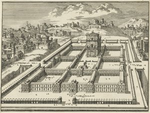 Tempio di Salomone, Gerusalemme (variante B) da Jan Luyken