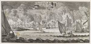 Veduta del villaggio di Durgerdam, vicino ad Amsterdam, durante l