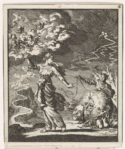 Donna sceglie la via stretta che conduce al cielo da Jan Luyken