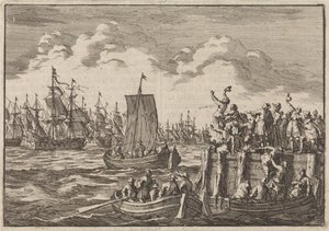 Guglielmo III parte con la flotta per l