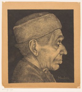 Ritratto di Douwe con berretto