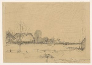 Paesaggio invernale a Eerbeek da Jan Mankes