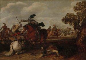 Una carica di cavalleria da Jan Martszen de Jonge