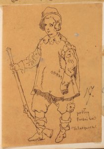 Skarbczyk. Jüngling mit Gewehr. da Jan Matejko