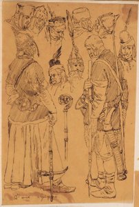 Skarbczyk. Krieger aus dem 13. Jahrhundert da Jan Matejko