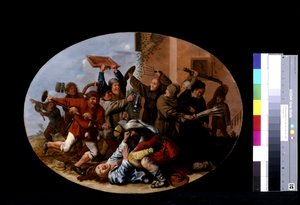 Battaglia tra Carnevale e Quaresima da Jan Miense Molenaer
