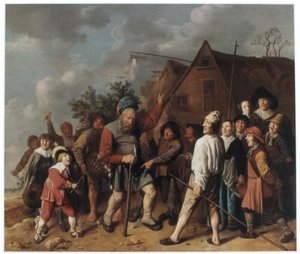 Il venditore ambulante ubriaco da Jan Miense Molenaer