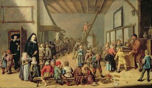 La sala di scuola, 1634