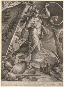 Bellona che guida gli eserciti dell