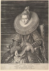 Ritratto di Isabella Clara Eugenia, Governatrice dei Paesi Bassi Meridionali, 1615