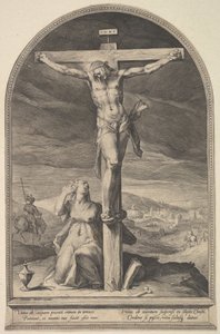 Santa Maria Maddalena ai piedi della croce da Jan Muller