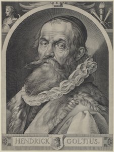 Ritratto di Hendrick Goltzius da Jan Muller, Hendrick Goltzius