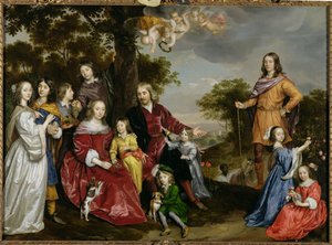 Ritratto di W. van der Kerckhoven e della sua famiglia, 1652
