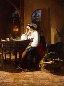Tardi a casa, 1854