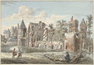 Rovina della Casa ter Haar presso Maarssen da Jan Philip Reuthel jr.