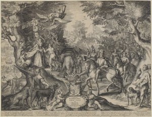 Allegoria dello Stato Fiorente delle Province Unite da Jan Pietersz Saenredam