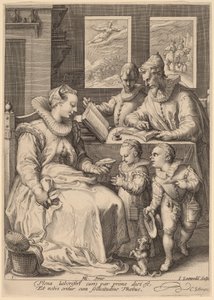 Mattina da Jan Pietersz Saenredam, after Hendrik Goltzius