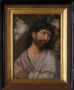 Pannello sinistro del Dittico di un frate francescano da Jan Provoost