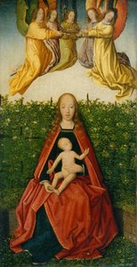 Vergine e Bambino, ca. 1495-1500 da Jan Provoost