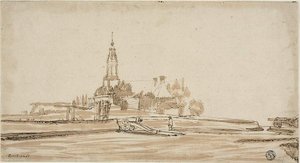 Porta di Haarlem ad Amsterdam da Jan Ruischer