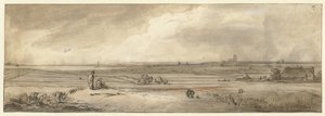 Vista di Naarden, vista da Muiderberg da Jan Ruyscher
