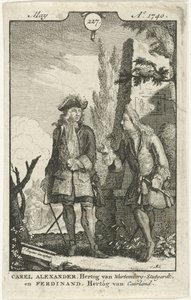 Conversazione tra Ferdinand Kettler e Karel Alexander da Jan Ruyter