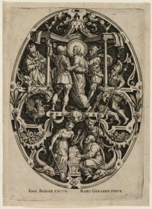 Arresto di Cristo, dalla Passione di Cristo da Jan Sadeler I