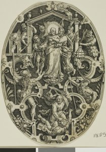 Il tradimento di Cristo, dalla Passione di Cristo da Jan Sadeler I