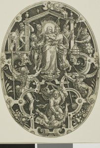 Il tradimento di Cristo, dalla Passione di Cristo da Jan Sadeler I