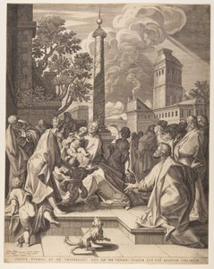 Cristo e i bambini da Jan Sadeler I
