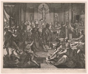 Il Carnevale (o il Figliol Prodigo) da Jan Sadeler I